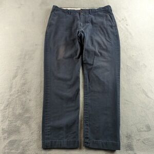 Polo Ralph‎ Lauren Classic Fit Chinos Mens 38x30* Blue Faded Distressed Khakis